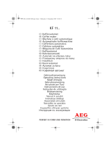 Aeg-Electrolux KF1150 Ohjekirja