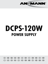ANSMANN DCPS-120W Käyttö ohjeet
