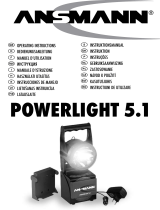 ANSMANN Powerlight 5.1 Käyttö ohjeet