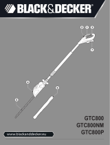 Black & Decker GTC800NM Ohjekirja