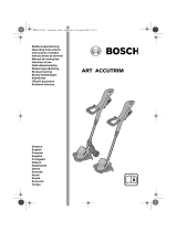 Bosch ART 26 Accutrim Käyttö ohjeet