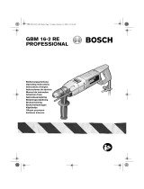 Bosch GBM 16-2 RE Professional Käyttö ohjeet