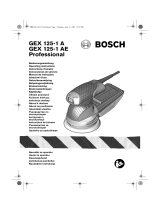Bosch GEX 125-1 AE Käyttö ohjeet