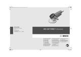 Bosch GEX 150 Turbo Professional Käyttö ohjeet