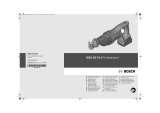 Bosch GSA 18 V-Li Käyttö ohjeet