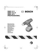 Bosch GSR 14,4 V Käyttö ohjeet