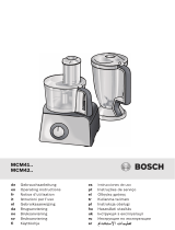 Bosch MCM41100GB Compact Food Processor Ohjekirja