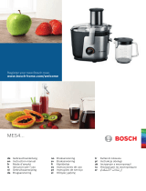 Bosch MES4000 Ohjekirja