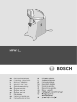 Bosch MFW1545/04 Ohjekirja