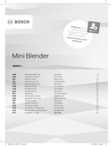 Bosch MMBP1000 Ohjekirja