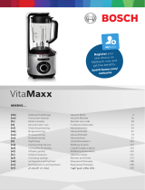 Bosch Blender VitaMaxx MMBV622M Omistajan opas