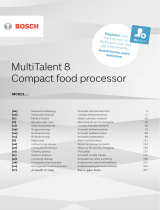 Bosch Multi Talent8 MC812M865 Ohjekirja