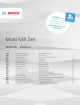 Bosch MUZ45X Serie Käyttö ohjeet