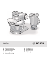 Bosch MUMXL20G/01 Omistajan opas