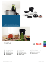 Bosch Tasty Moments Set (MUZ9TM1) Ohjekirja