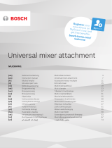 Bosch MUZXLVE1 Käyttö ohjeet