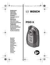 Bosch PDO 6 Omistajan opas