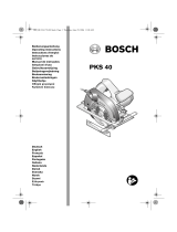 Bosch PKS 40 Käyttö ohjeet