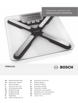 Bosch PPW7170 Ohjekirja