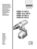 Bosch PSB 12 VE-2 Omistajan opas