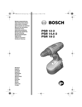 Bosch PSR 18-2 Omistajan opas