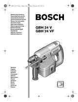 Bosch Power Tools GBH 24 V Ohjekirja