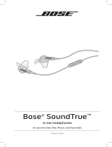 Bose SoundTrue in-ear Käyttöohjeet