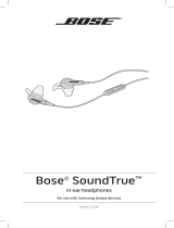 Bose SoundTrue in-ear Käyttöohjeet