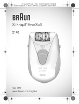 Braun 2170,  Silk-épil EverSoft Ohjekirja