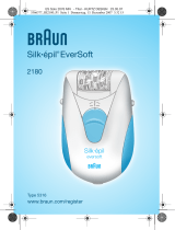 Braun 2180,  Silk-épil EverSoft Ohjekirja