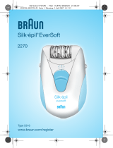 Braun 2270,  Silk-épil EverSoft Ohjekirja
