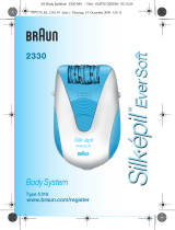 Braun 2330,  Silk-épil EverSoft,  Body System Ohjekirja