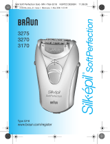 Braun 3275, 3270, 3170, Silk-épil SoftPerfection Ohjekirja