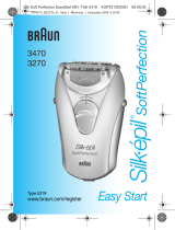 Braun 3470, 3270, Silk-épil SoftPerfection Easy Start Ohjekirja