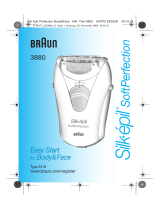 Braun 3880,  Silk-épil SoftPerfection Easy Start for Body & Face Ohjekirja