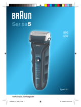 Braun series 5 550s 3 Ohjekirja