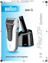 Braun 5722, 5325, Flex XP System Ohjekirja