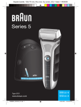 Braun 590cc-4, 550cc-4, Series 5 Ohjekirja