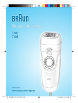 Braun 7180,  7185,  Silk-épil Xpressive Ohjekirja