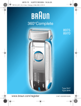 Braun 8970 360 complete solo Ohjekirja