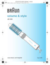 Braun AS400,  volume & style Ohjekirja