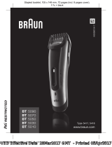 Braun BT5090, BT5070, BT5050, BT5030, BT5010 Ohjekirja