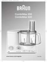 Braun CombiMax 600, 650 type 3205 Ohjekirja
