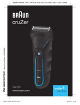 Braun cruZer5 clean shave Ohjekirja