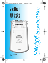 Braun EE1670, EE1660, Silk-épil SuperSoft Plus Ohjekirja