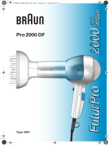 Braun Pro 2000 DF, FuturPro 2000 Ohjekirja