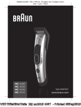 Braun HC5090, HC5050, HC5030, HC5010 Ohjekirja