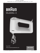 Braun HM 3000 WH Omistajan opas