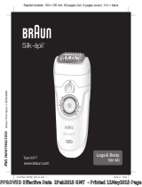 Braun Legs & Body 7881 WD, Silk-épil 7 Ohjekirja