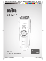 Braun Legs 7180,  Silk-épil 7 Ohjekirja